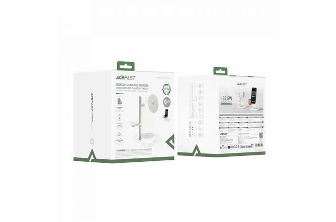 Беспроводное зарядное устройство ACEFAST E39 4-IN-1 desktop wireless charger (Белый)