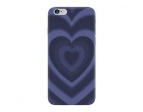 Чехол для iPhone 6/6S Soft Touch с логотипом "Сердце" (фиолетовый)