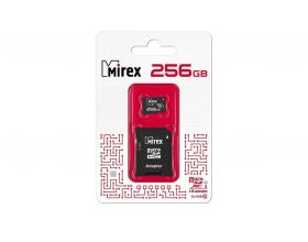 Карта памяти microSDХC MIREX 256 GB UHS-I U3 (class 10) с адаптером (13613-AD3UH256)
