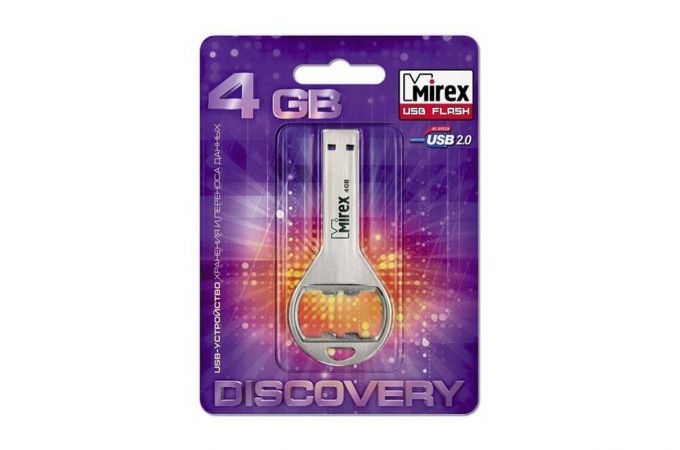 Флешка USB 2.0 Mirex BOTTLE OPENER 4GB (ecopack)