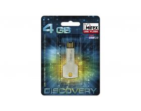 Флешка USB 2.0 Mirex CORNER KEY 4GB (ecopack)