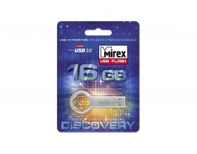 Флешка USB 2.0 Mirex ROUND KEY 16GB (ecopack)