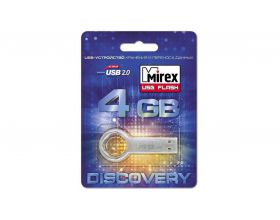 Флешка USB 2.0 Mirex ROUND KEY 4GB (ecopack)