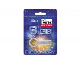 Флешка USB 2.0 Mirex ROUND KEY 8GB (ecopack)