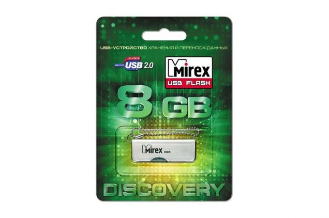 Флешка USB 2.0 Mirex TURNING KNIFE 8GB (ecopack)