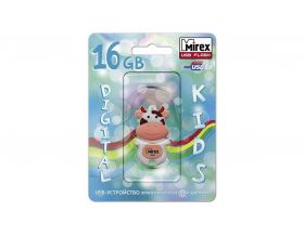 Флешка USB 2.0 Mirex COW PEACH 16GB (ecopack)