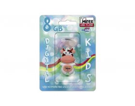 Флешка USB 2.0 Mirex COW PEACH 8GB (ecopack)