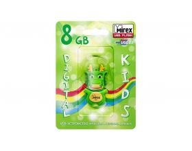 Флешка USB 2.0 Mirex DRAGON GREEN 8GB (ecopack)