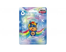 Флешка USB 2.0 Mirex HORSE BLUE 8GB (ecopack)