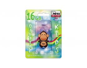 Флешка USB 2.0 Mirex MONKEY BROWN 16GB (ecopack)