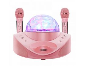 Караоке система SDRD SD-308 Розовая