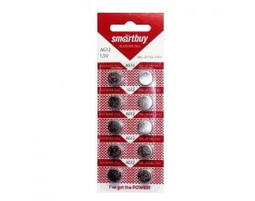 Батарейка часовая Smartbuy AG10-10B цена за блистер 10 шт (SBBB-AG10-10B)