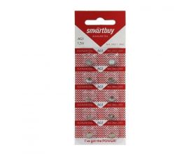 Батарейка часовая Smartbuy AG1-10B цена за блистер 10 шт (SBBB-AG1-10B)