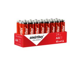 Батарейка алкалиновая Smartbuy LR6/AA 24S box в пленке цена за упаковку 24 шт (SBBA-2A24S)