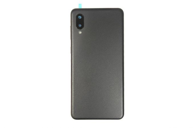 Задняя крышка для Samsung A022G Galaxy A02 (черный)