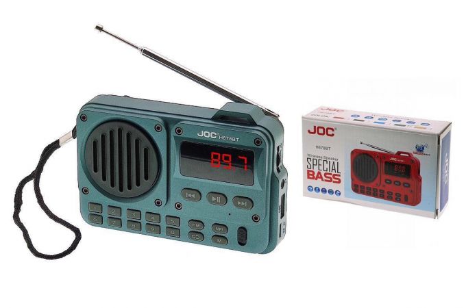 Радиоприемник JOC H678BT р/п (USB,Bluetooth)