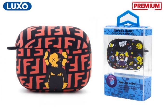 Чехол для наушников LUXO KAWS для Apple AirPods PRO Рисунок A175