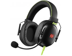 Гарнитура игровая Defender Toxic черный объемный звук 7.1 /динамики 50 мм./кабель2,0м