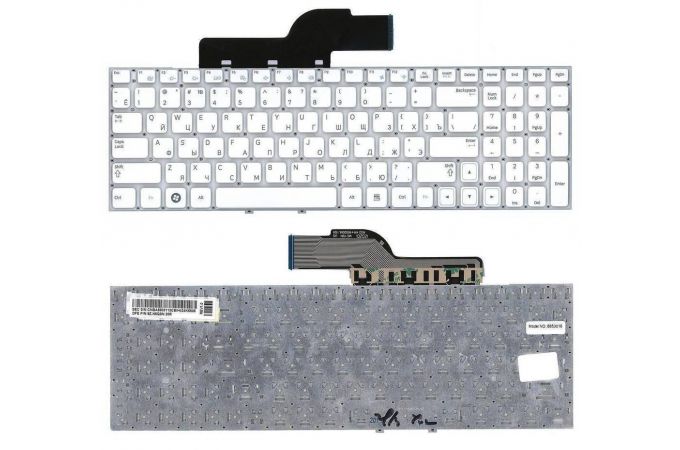 Клавиатура для ноутбука Samsung 300E5a белая