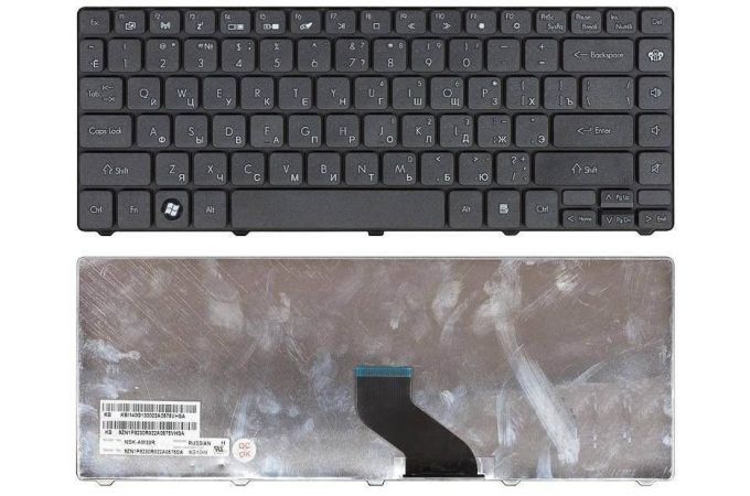 Клавиатура для ноутбука Packard Bell EasyNote NM85 черная