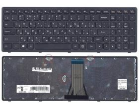 Клавиатура для ноутбука Lenovo IdeaPad G505 с черной рамкой