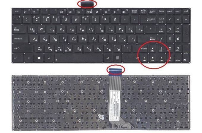 Клавиатура для ноутбука Asus X502