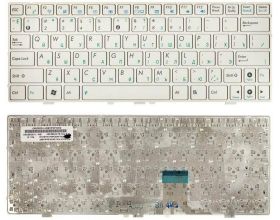 Клавиатура для ноутбука Asus EeePC 1000 белая (TOP-77188)(000128)