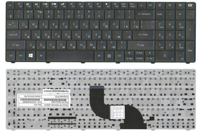 Клавиатура для ноутбука Packard Bell TE11