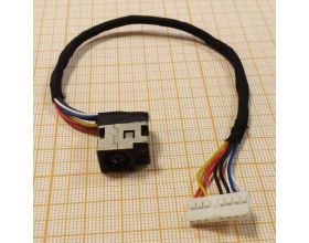 Разъем питания для ноутбуков HP G62 Series с кабелем (1-й тип)