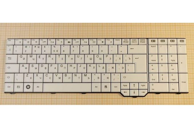 Клавиатура для ноутбука Fujitsu-Siemens Amilo Xa3530 белая