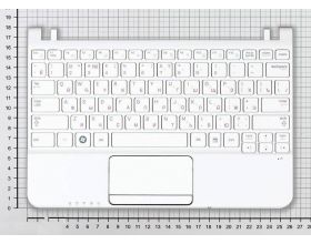 Клавиатура для ноутбука Samsung N210 белая, топ-панель