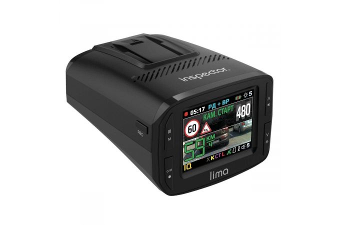 Автовидеорегистратор Inspector LIMA + радар детектор + GPS