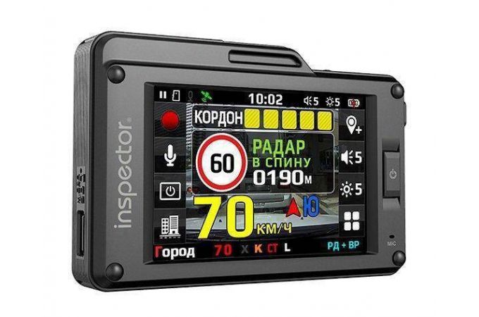 Автовидеорегистратор Inspector SCAT  S + радар детектор + GPS