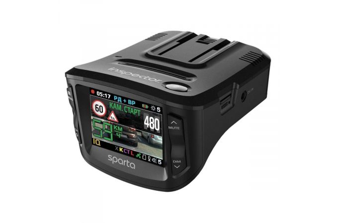 Автовидеорегистратор Inspector SPARTA + радар детектор + GPS