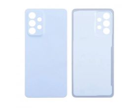 Задняя крышка для Samsung A336B Galaxy A33 5G + стекло камеры (голубой) HQ