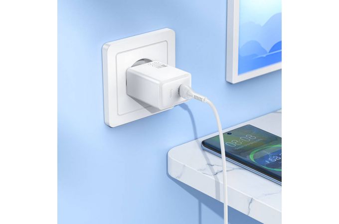 Сетевое зарядное устройство USB-C HOCO N70 Nuevo single port PD30W (черный)