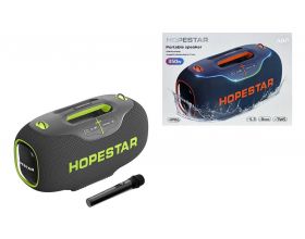 Портативная беспроводная колонка HOPESTAR A80 (серый) 350W