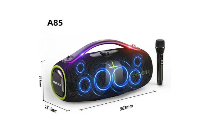 Портативная беспроводная колонка HOPESTAR A85 (черный) 400W