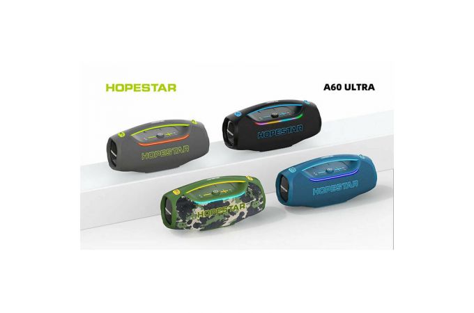 Портативная беспроводная колонка HOPESTAR A60 ULTRA (черный) 450W