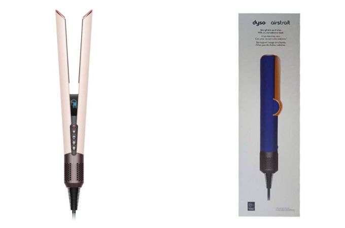 Фен выпрямитель для волос DYSO HT01 без кейса (бежево розовый фиолетовый)