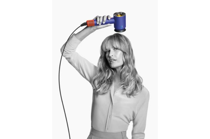 Фен DYSO HD16 с искуственным интелектом и приложением (Малайзия) Синий с фиолетовым