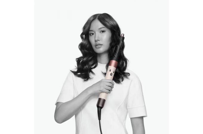 Фен мультистайлер DYSO в кейсе HS-05 (розово красно черный)