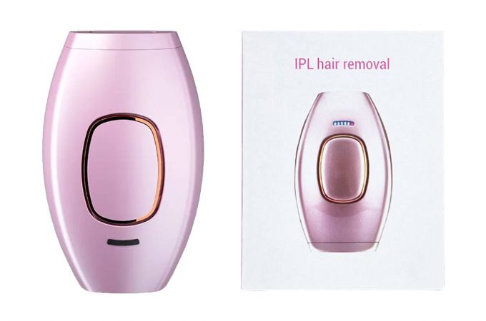 Фотоэпилятор комплект JDK-881 (розовый)