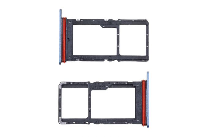 Держатель SIM для Huawei Honor X6 (синий)