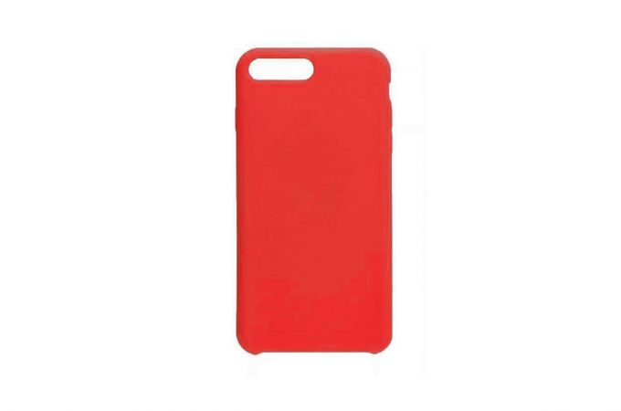 Чехол для iPhone 7 Plus Silicone Case Soft Touch (красный)
