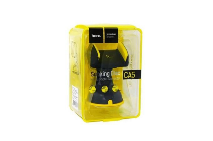 Держатель автомобильный для телефона HOCO CA5 желтый