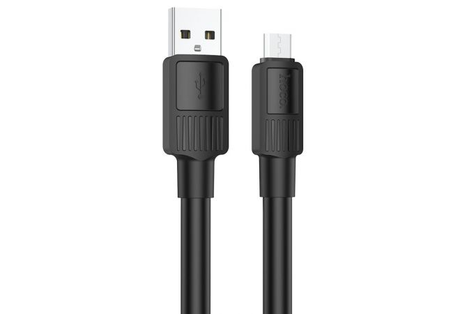 Кабель USB - MicroUSB HOCO X84 (черный)1м