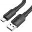 Кабель USB - USB Type-C HOCO X84 (черный) 1м