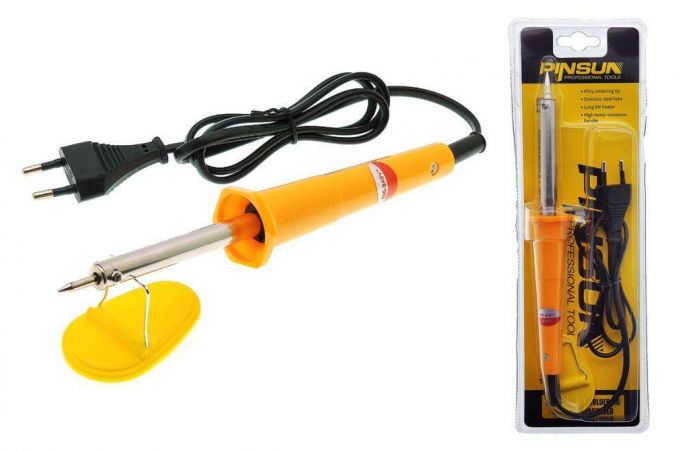 Паяльник электрический PINSUN PS-1018 (60Вт, 220В)