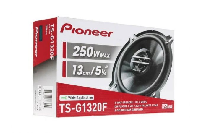Автомобильная акустика Pioneer TS-G1320F 13см,2х полосная